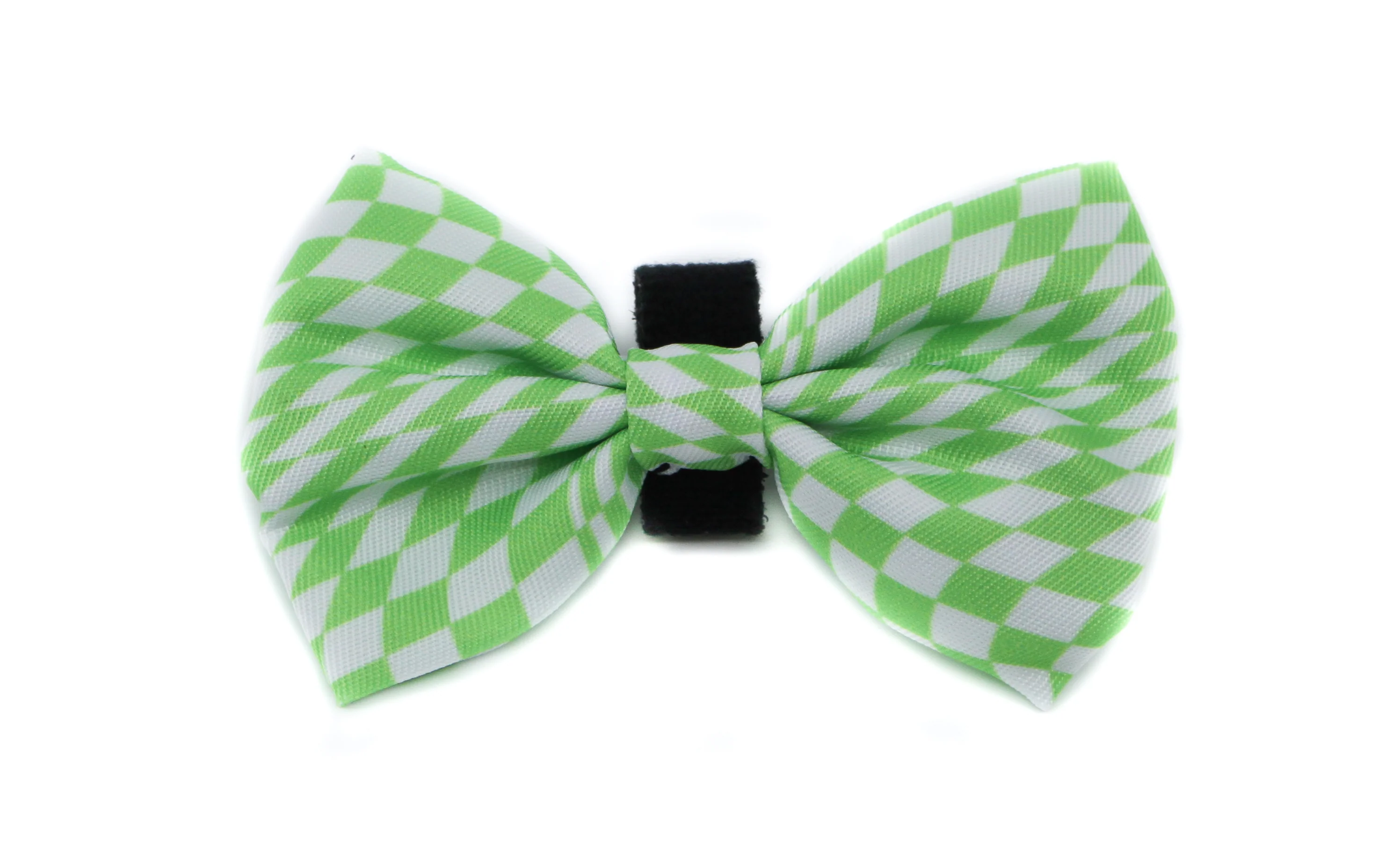 Lime Check Check: Bow Tie - Image 3